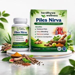 Piles Nirva Kit – Ayurvedic Piles Treatment for Pain, Bleeding & Hemorrhoids Relief