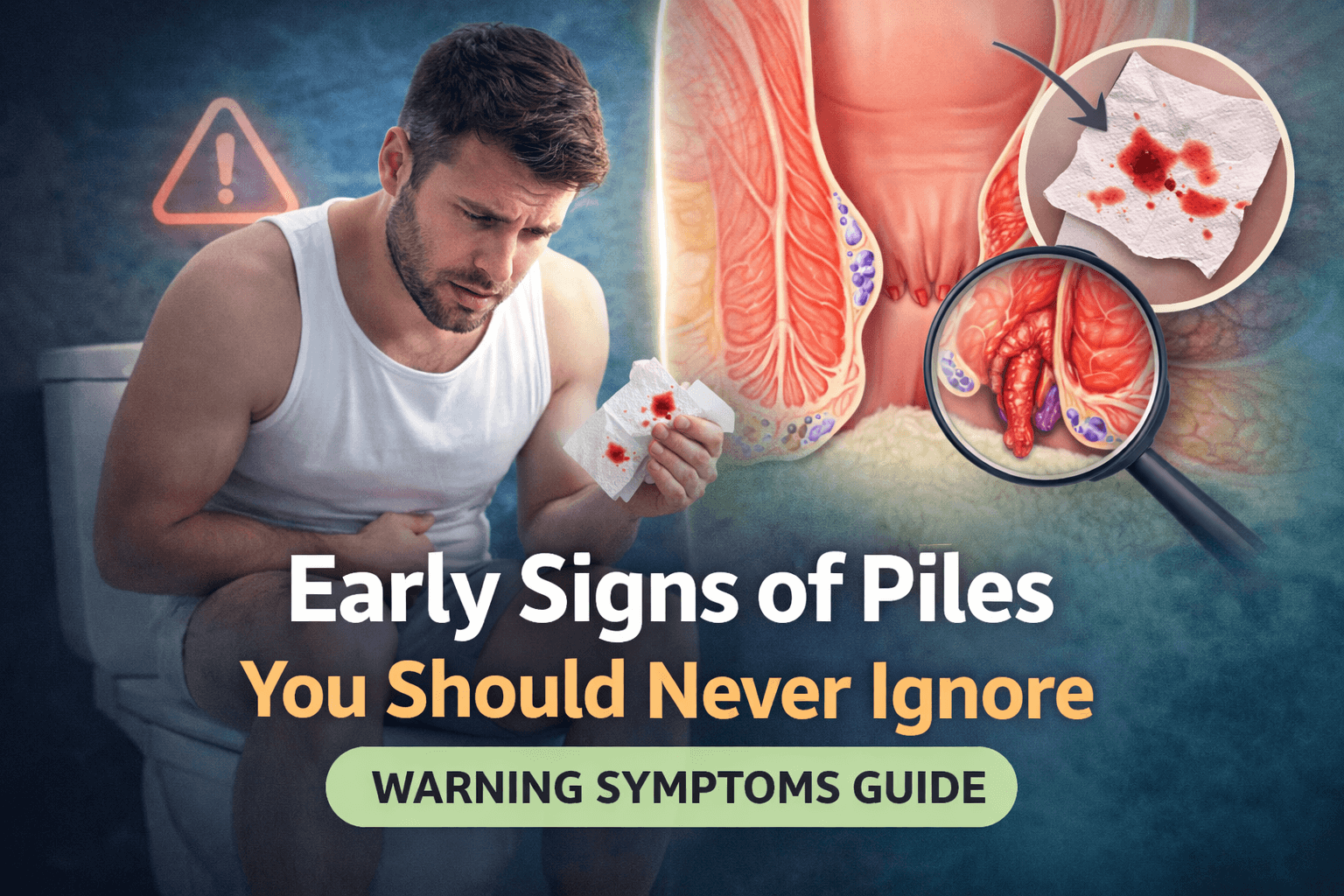 Early Signs of Piles: Hidden Warning Symptoms Most People Ignore