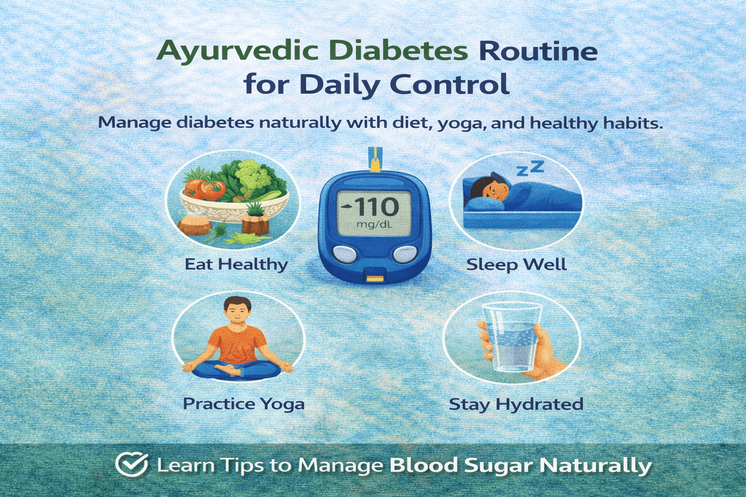 Ayurvedic Daily Routine for Diabetes Control