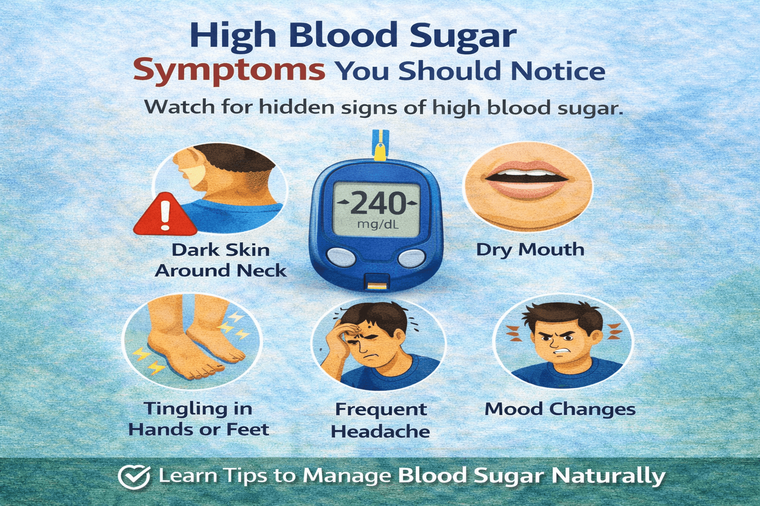 Hidden Symptoms of High Blood Sugar