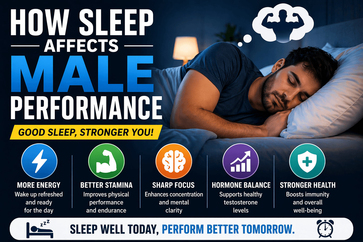 How Sleep Affects Male Performance