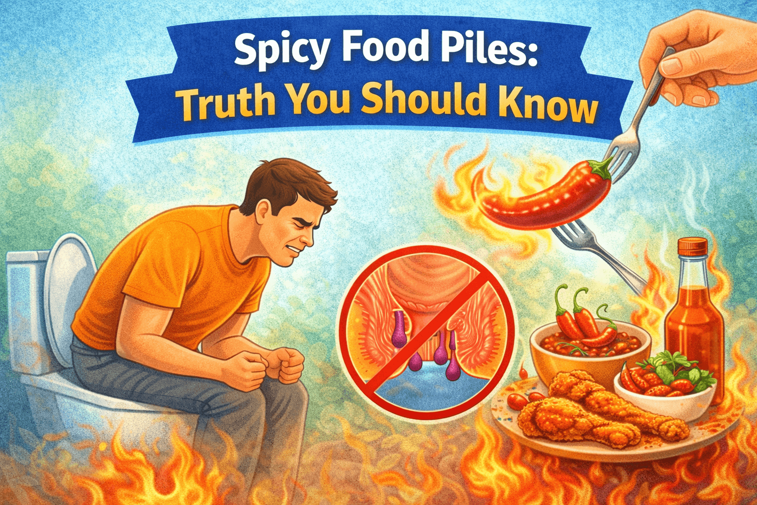Is Spicy Food Really Bad for Piles? Truth Explained