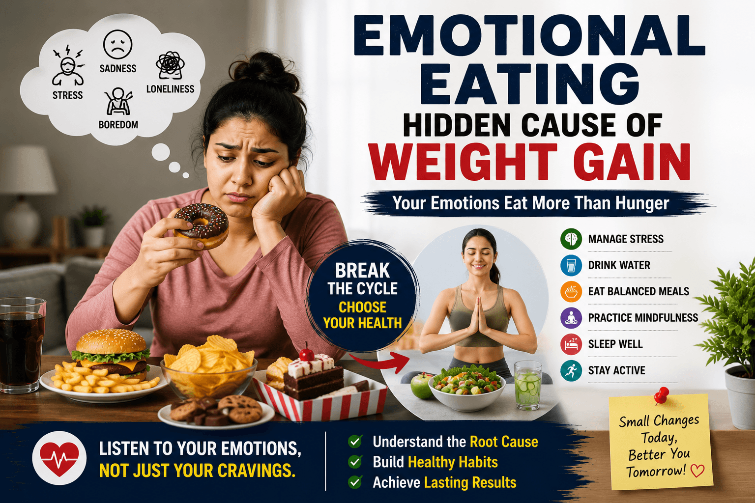 Emotional Eating: Hidden Cause of Weight Gain
