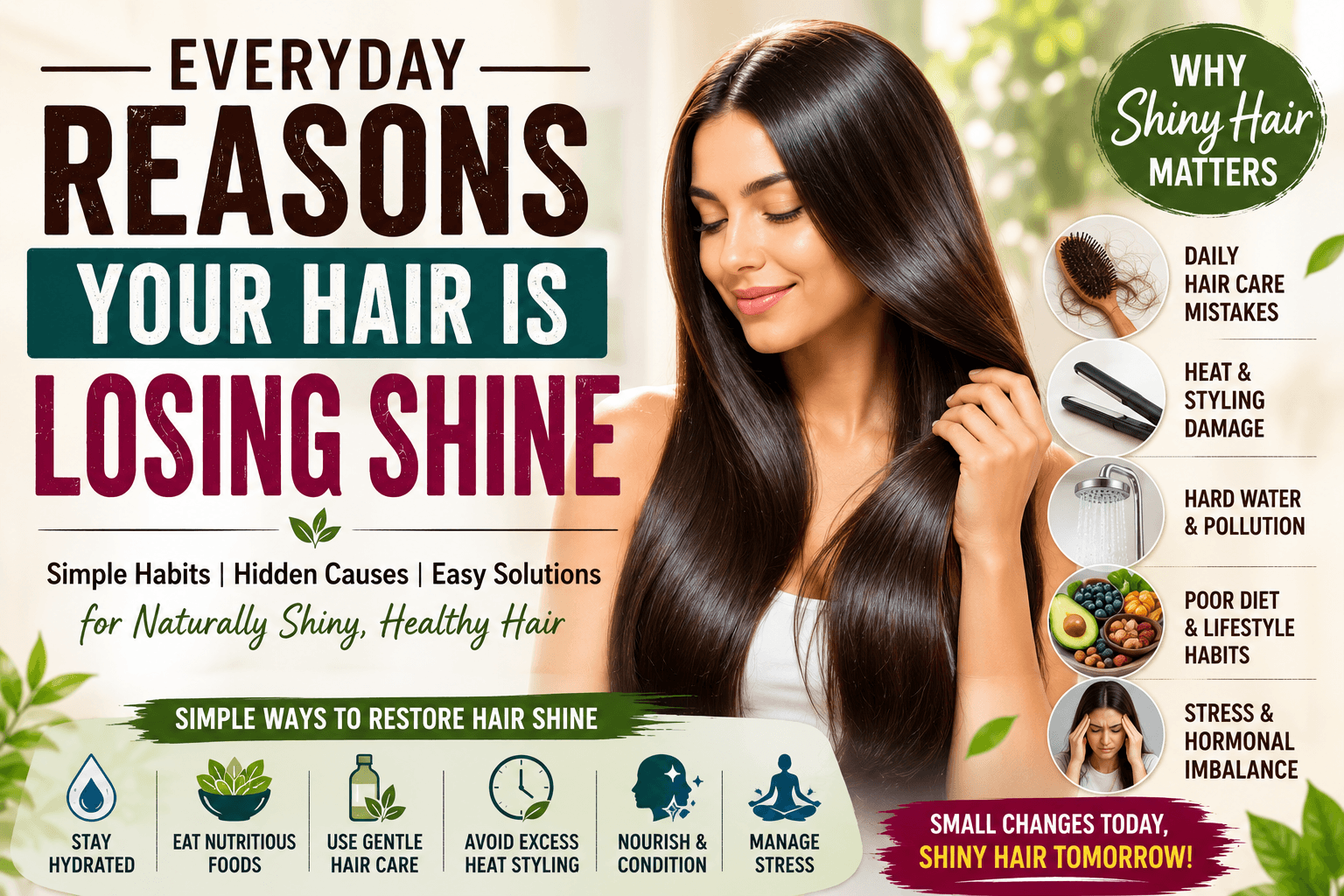 Everyday Reasons Your Hair Is Losing Shine