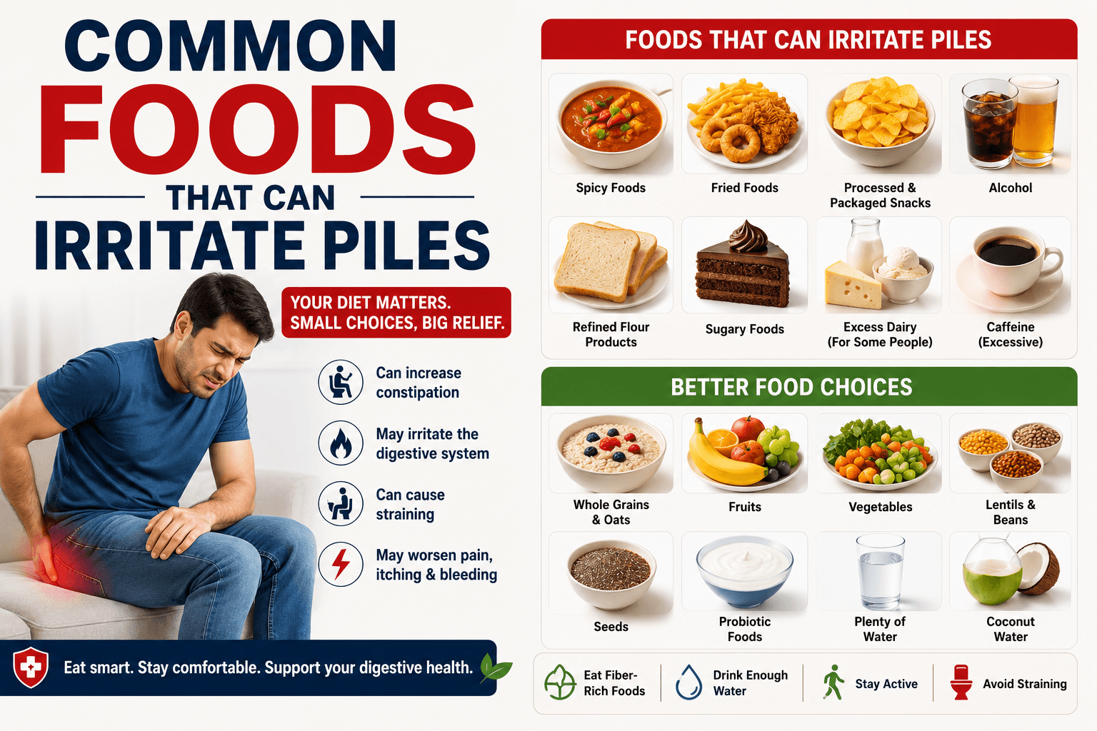 Common Foods That Can Irritate Piles