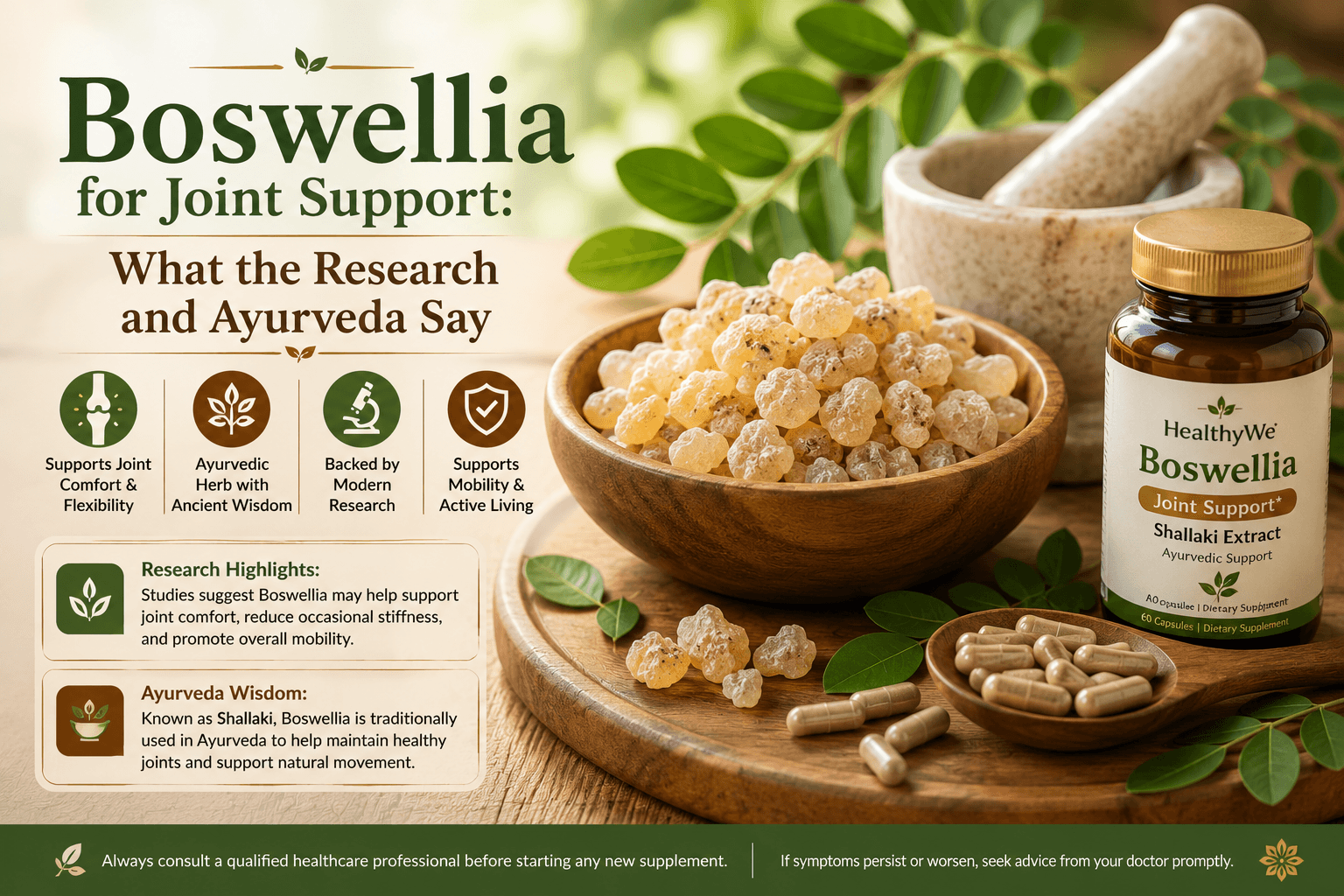 Boswellia for Joint Support: What the Research and Ayurveda Say