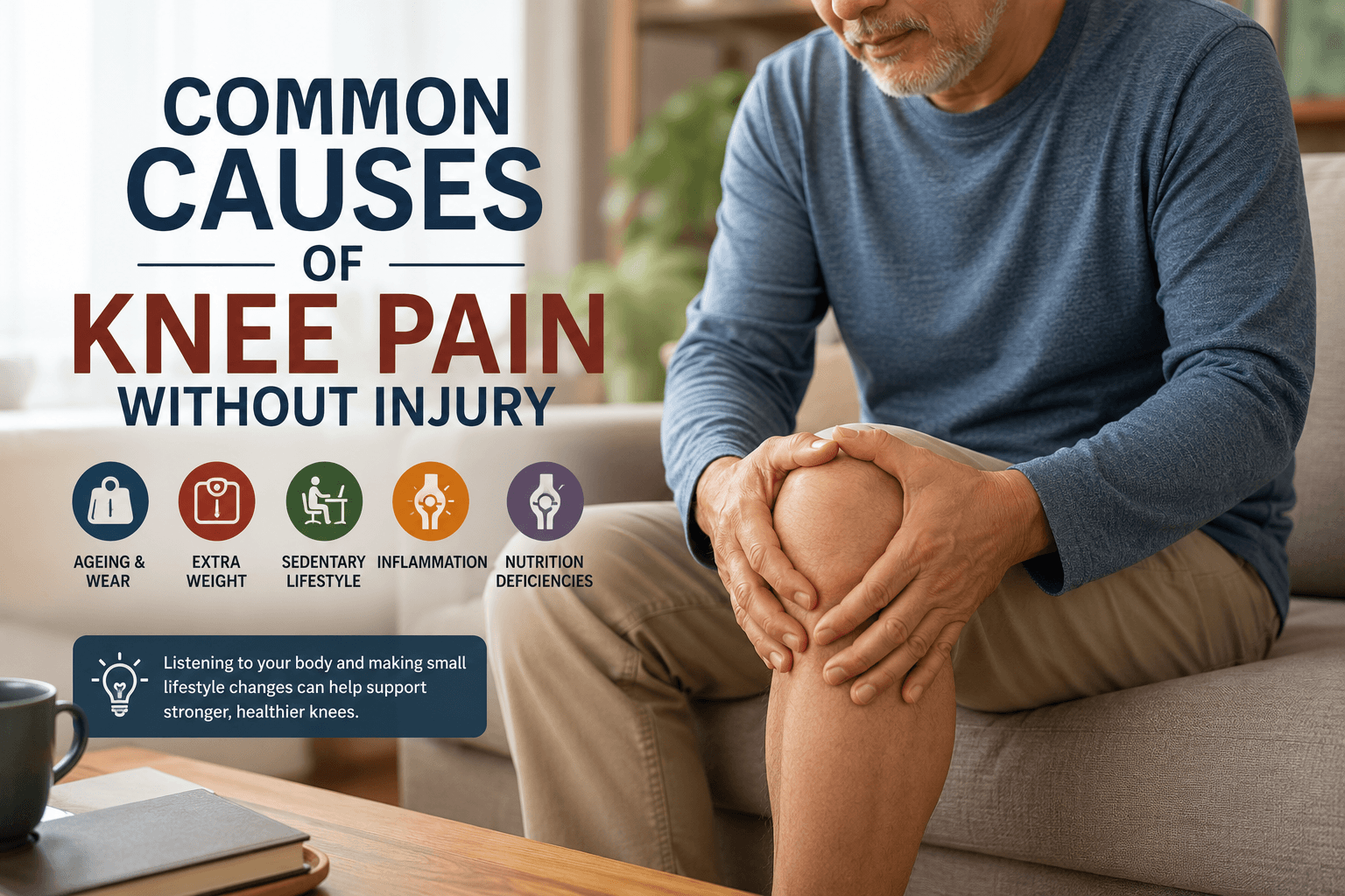Common Causes of Knee Pain Without Injury