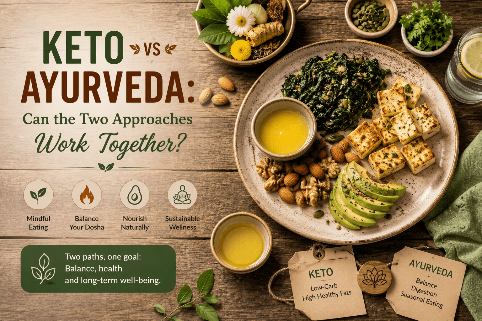 Keto vs Ayurveda: Can the Two Approaches Work Together?