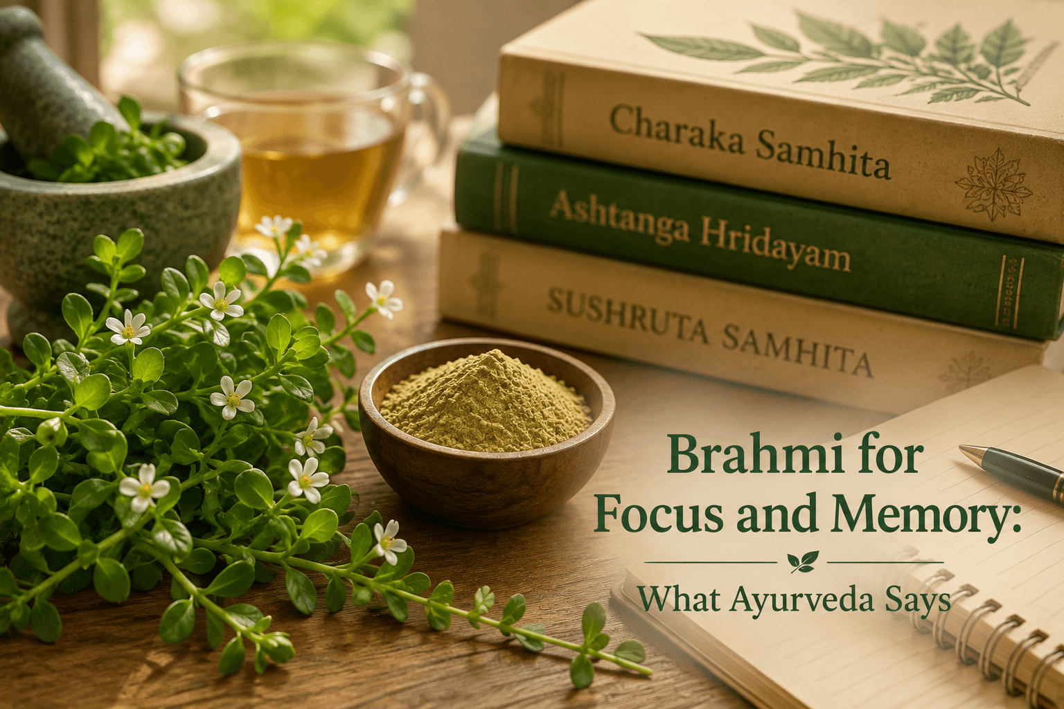 Brahmi for Focus and Memory: What Ayurveda Says