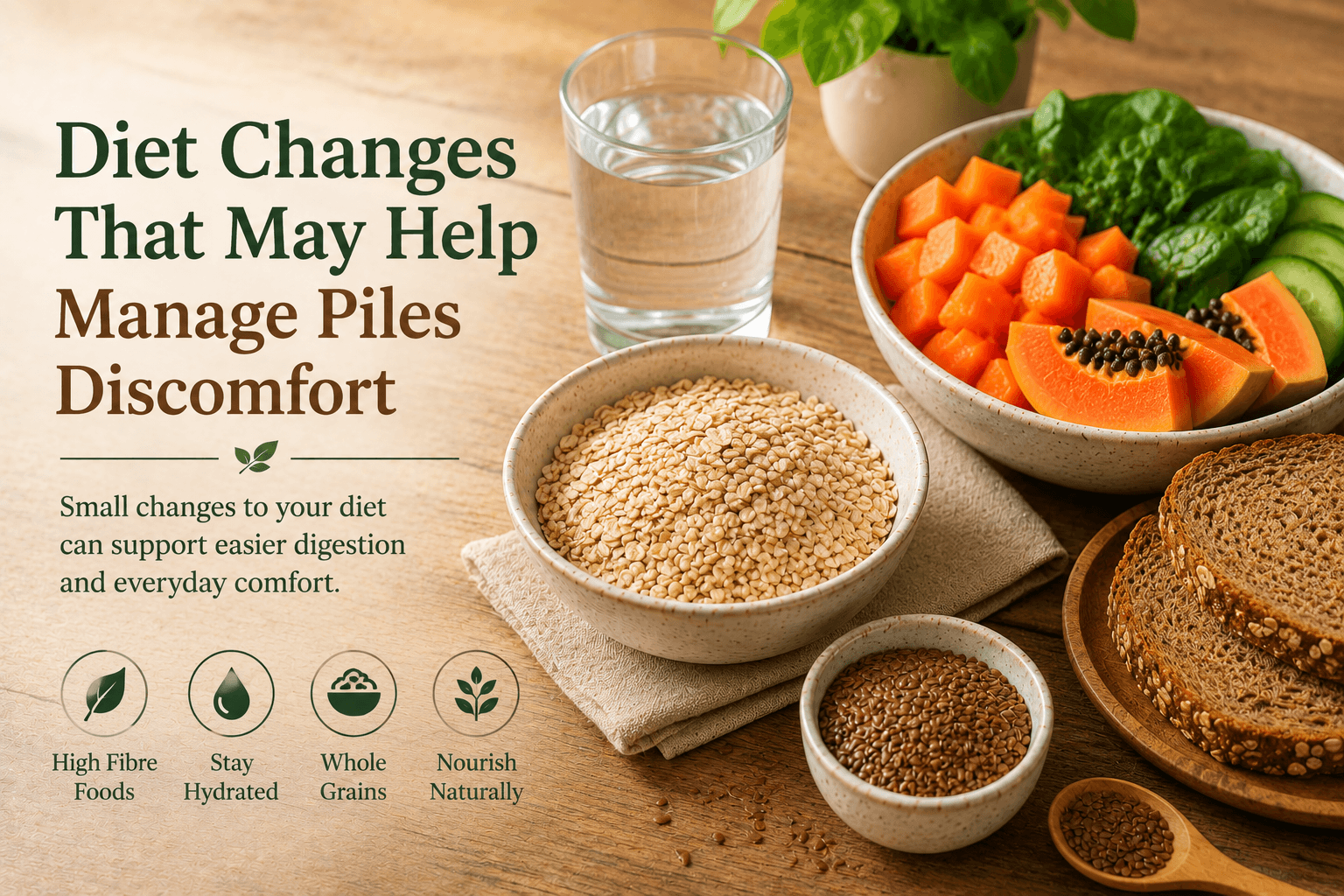 Diet Changes That May Help Manage Piles Discomfort