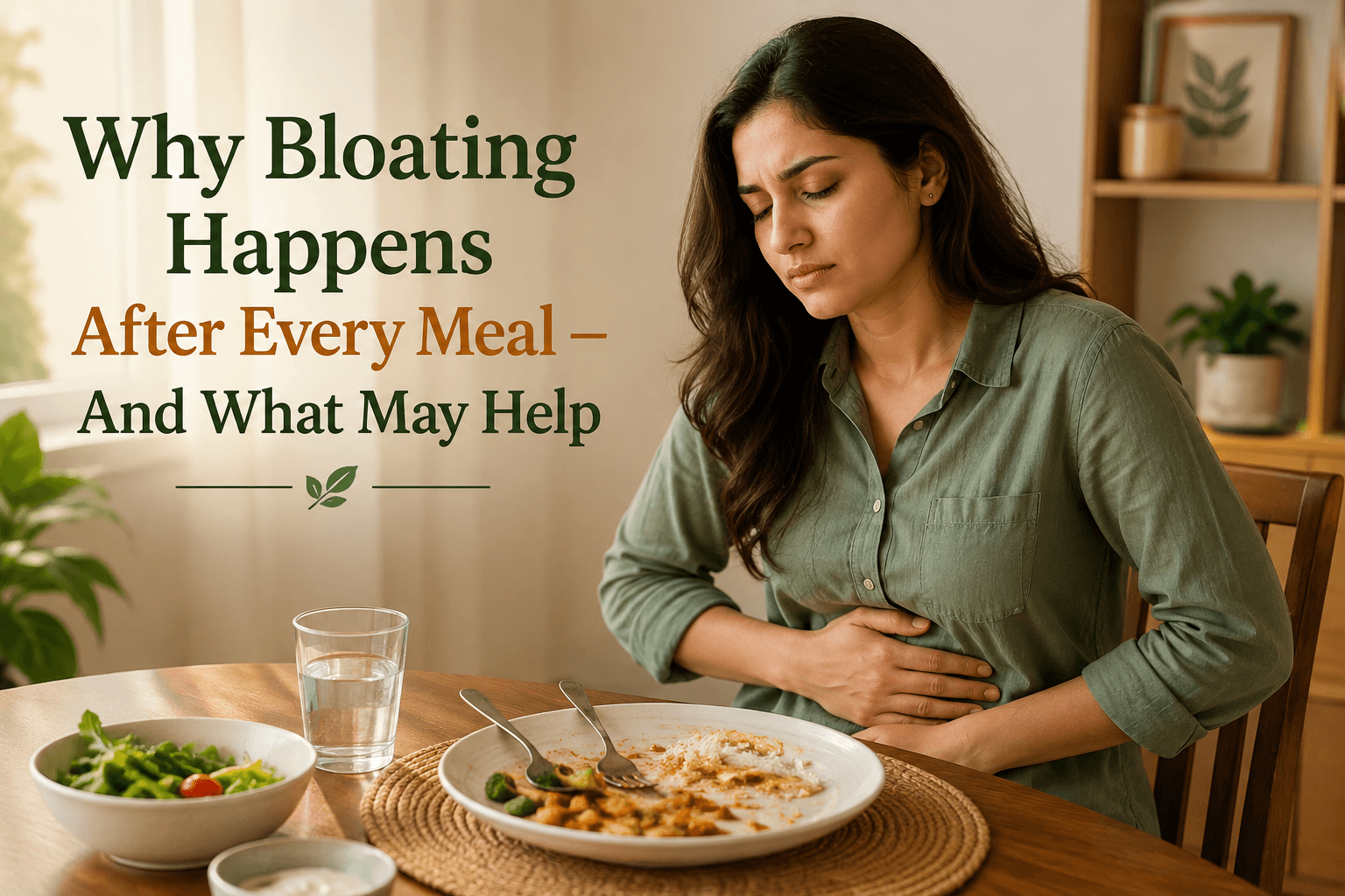 Why Bloating Happens After Every Meal — And What May Help
