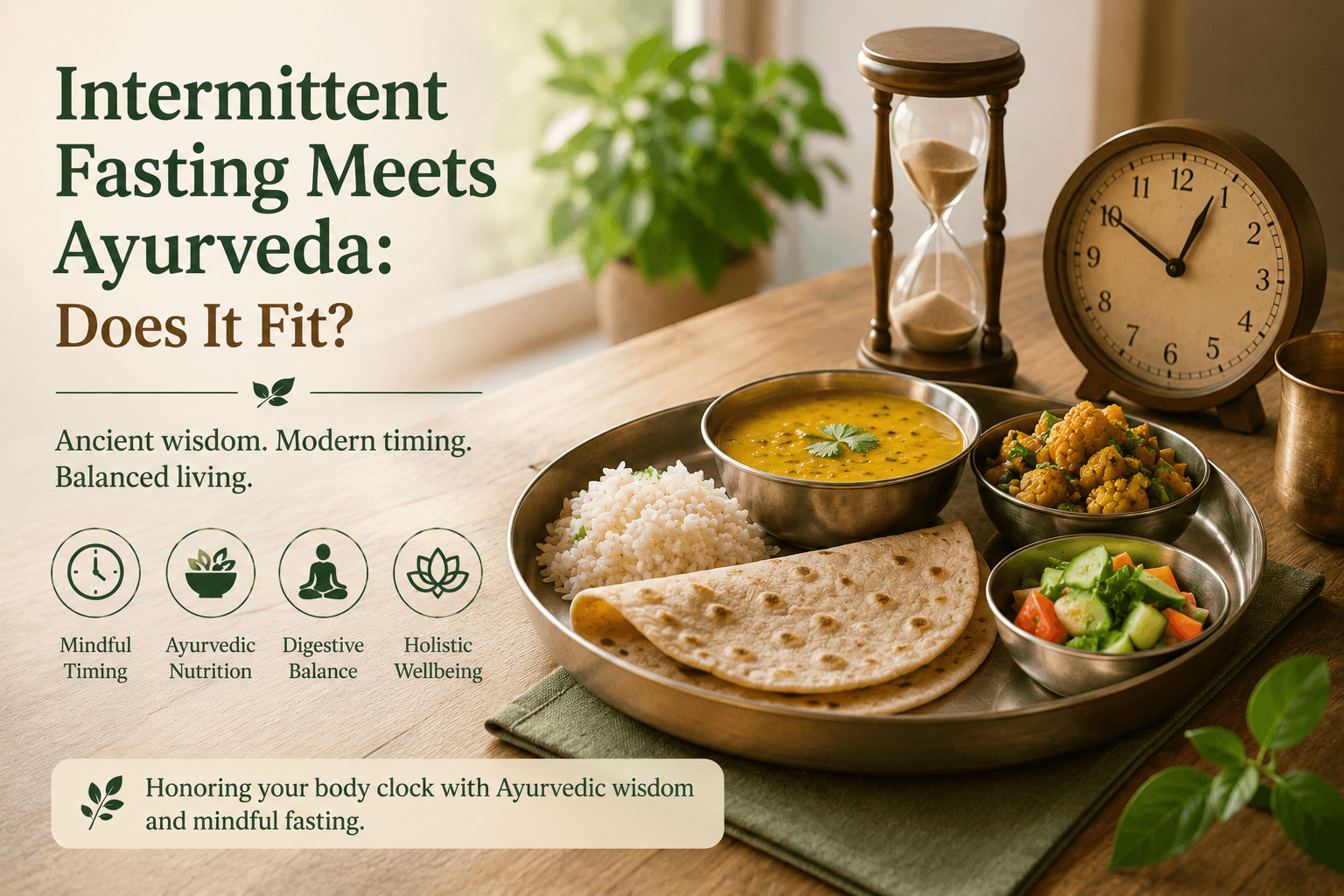 Intermittent Fasting Meets Ayurveda: Does It Fit?