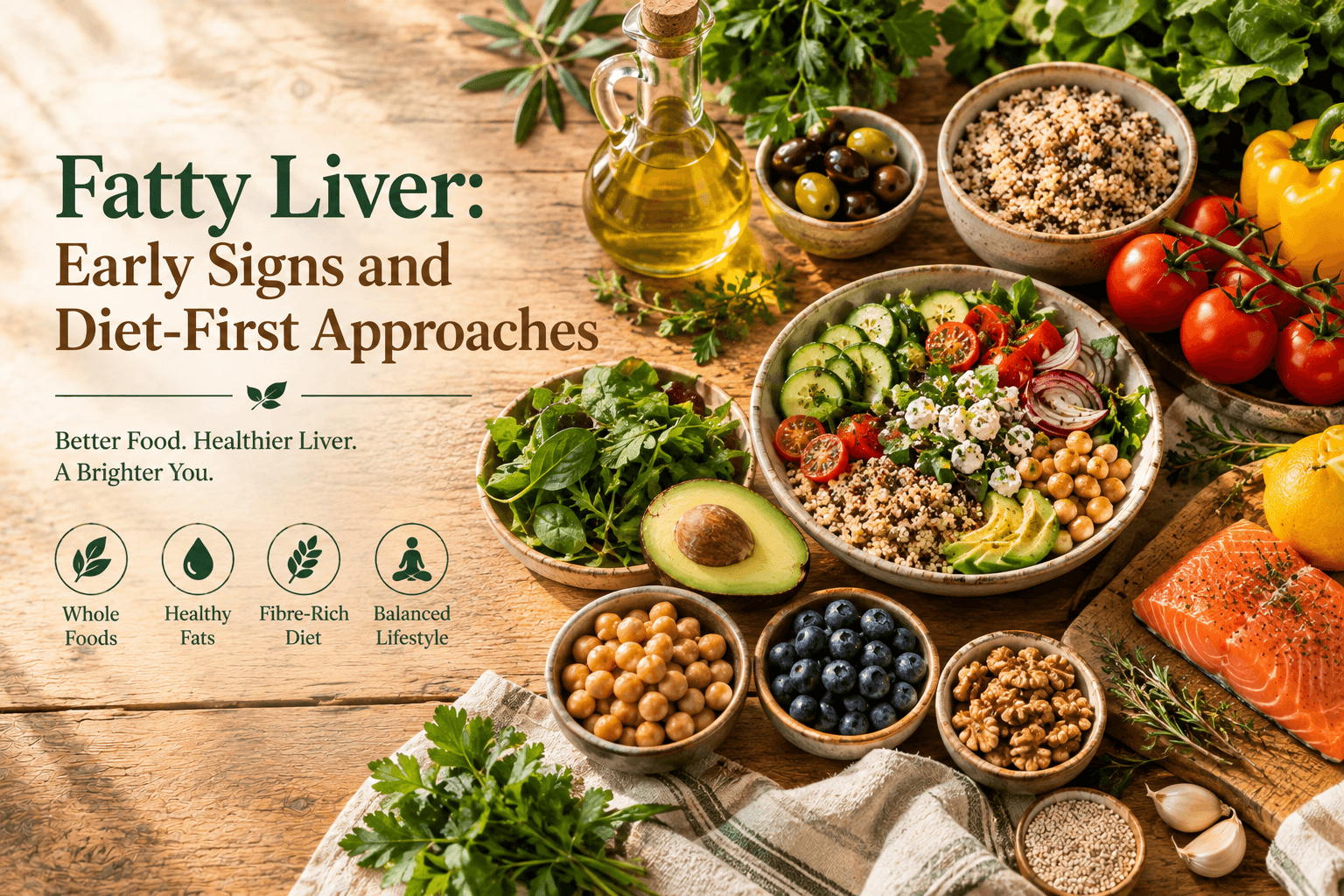 Fatty Liver: Early Signs and Diet-First Approaches
