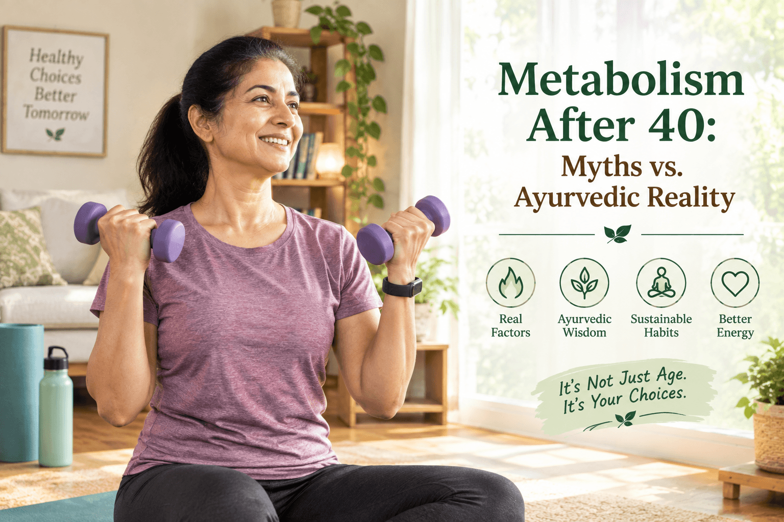 Metabolism After 40: Myths vs Ayurvedic Reality