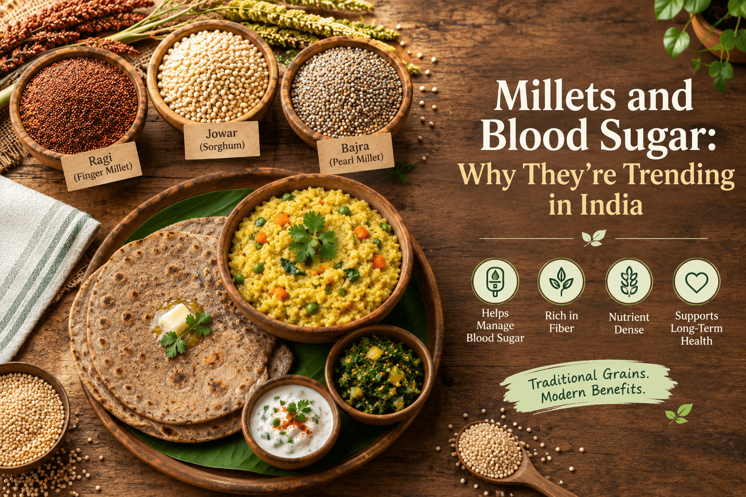 Millets and Blood Sugar: Why They’re Trending in India