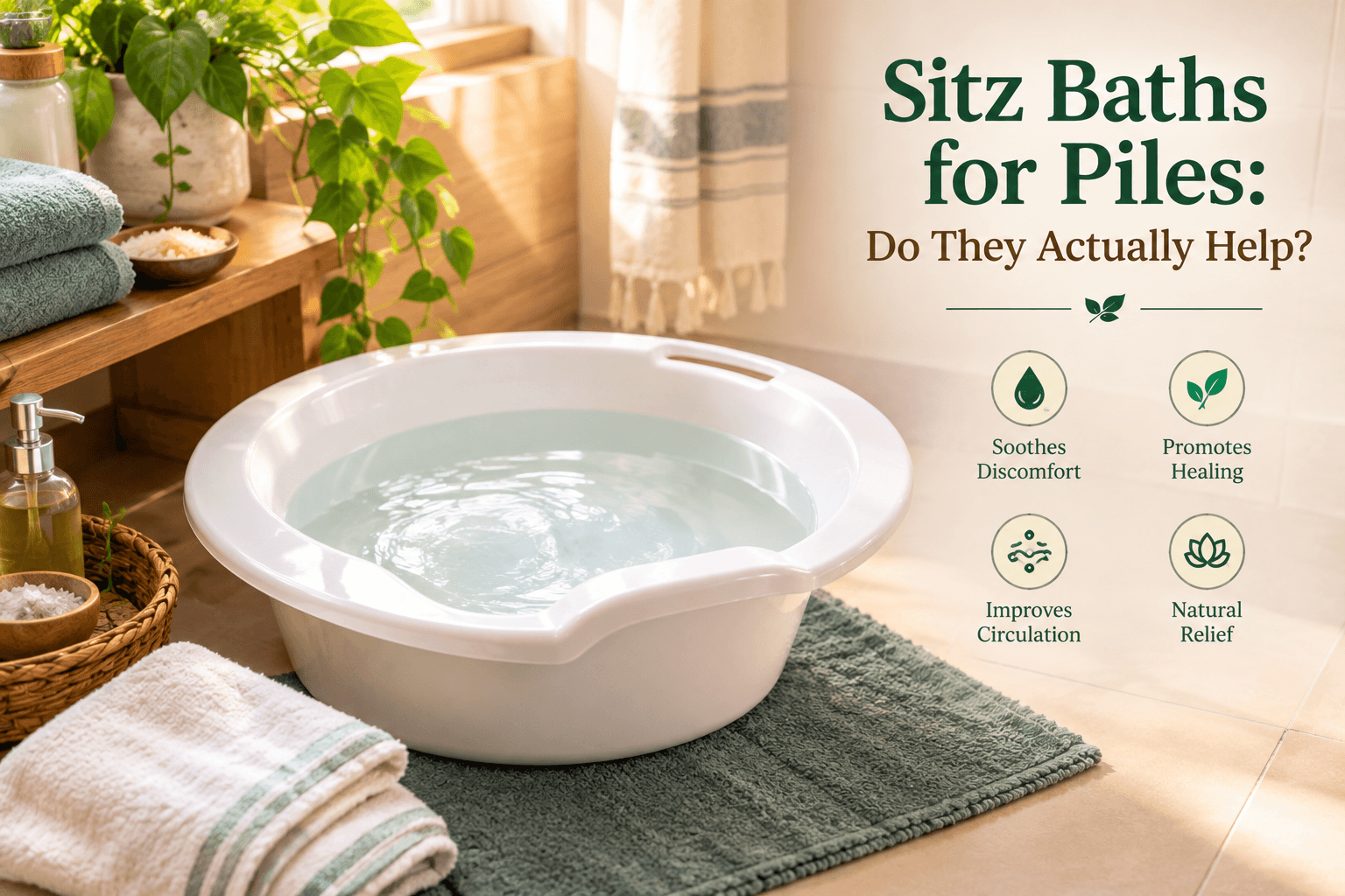 Sitz Baths for Piles: Do They Actually Help?