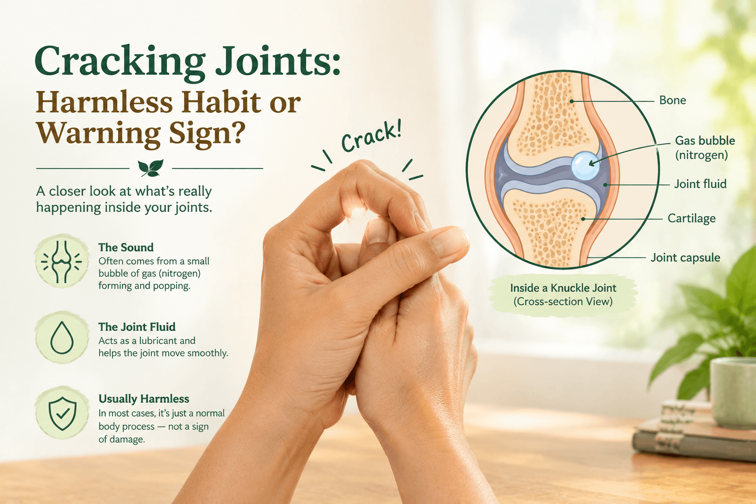 Cracking Joints: Harmless Habit or Warning Sign?